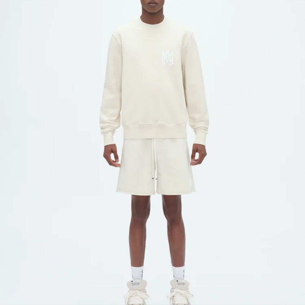 Amiri NWOT M.A. Logo Short XS White - Picture 9 of 13